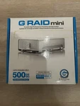 G-technology G-raid Mini 500GB Professional Storage. Fixed Price $59.99.