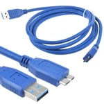Usb 3.0 Power Charger Data Cable/cord/lead For My Passport Mac WDBGCH5000ASL. Fixed Price $11.71.