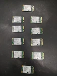 Lot Of 10 Samsung 128GB Msata Mixed Models See Description - Wiped And Tested. Fixed Price $200.00.