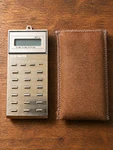 Sharp El 8061E With Seude Case. Fixed Price $19.99.