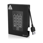 Apricorn 500GB Aegis Padlock Fortress Fips 140-2 Level Validated 256-BIT En.... Fixed Price $216.79.