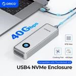 Orico USB4 M.2 Nvme Ssd Enclosure 40GBPS Thunderbolt 3/4 Rgb Cooling Fan 8TB. Fixed Price $101.86.