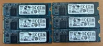 Lot Of 6 - Toshiba 1TB Gen 3 M.2 2280 Nvme KXG50ZNV1T02. Fixed Price $595.00.