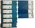 Lot Of 10 Mixed Brands 256GB Toshiba KBG30ZMV256G Pcie 3.0 B+m Key Nvme 2280 Ssd. Fixed Price $299.99.