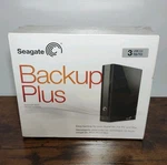 Seagate Backup Plus 3TB Desktop External Hdd Usb 3.0 STCA3000101 - New Sealed. Fixed Price $89.97.