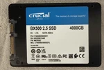 Crucial BX500 4TB 2.5" Sata Ssd Excellent. Fixed Price $270.00.
