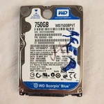 Western Digital Scorpio Blue Hdd WD7500BPVT 750GB 2.5" Sata Hard Drive. Fixed Price $18.97.