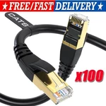 Cat 8 Ethernet RJ45 Cable Super Speed 40GBPS Patch Lan Network Gold Plated Lot. Fixed Price $477.53.