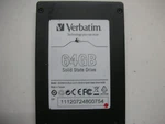 Verbatim 2SSD64 64GB 2.5" Sata. Fixed Price $11.69.
