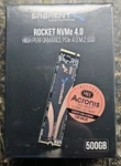 New Sabrent 500GB Rocket Nvme Pcie 4.0 M.2 2280 Internal Ssd Bin A10 R1 #222. Fixed Price $119.99.