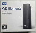 Western Digital Elements WDBWLG0040HBK-NESN Tb Desktop Hard Drive External. Fixed Price $114.50.