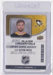 2018-19 Mvp Player Credentials Entry Level Access Zach Aston-reese #nhl-za. Fixed Price $10.88.