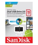 Sandisk 16GB Otg Dual Ultra Usb 3.0 Micro Flash Thumb Drive Memory SDDD2-016G. Fixed Price $9.09.