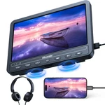 10.1" Car Headrest Dvd Cd Player Back Seat Monitor Usb Hdmi Rechargeable+headset. Fixed Price $89.99.