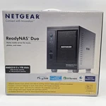 Netgear Rnd 2210-100NAS Readynas Duo Home Media Server 2TB New Sealed. Fixed Price $164.99.