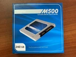 New Crucial 2.5 Inch Solid State Drive CT240M500SSD1 240GB. Fixed Price $99.99.