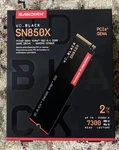 Western Digital Black SN850X 2TB Nvme Internal Ssd (WDS200T2X0E). Fixed Price $349.99.