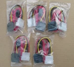 10 Lot Kingston Molex LP4 4-PIN 15-PIN Sata Power Cable Adapter. Fixed Price $16.00.