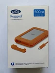 Lacie Rugged 500GB Ssd Thunderbolt Usb 3.0 Portable External Drive STEZ500400. Fixed Price $139.99.
