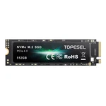 Topesel 512GB 1TB 2TB Internal M.2 Pcie 4.0 Data 4900MB/S Ssd Drive. Fixed Price $130.95.