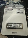 Kingston 500GB M.2 Nvme Internal Ssd (SA2000M8/500G). Fixed Price $100.00.