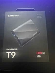 Samsung T9 4TB Usb-a Portable External Ssd Black (MU-PG4T0B/AM). Fixed Price $745.00.