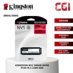 Kingston NV1 Pcie Nvme 500GB SNVS/500G M.2 Ssd Solid State Drive 95% + Life Left. Fixed Price $61.92.