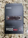Samsung 9100 Pro 2TB Internal Ssd Pcie Gen 5X4 Nvme MZ-VAP2T0B/AM New Sealed. Fixed Price $449.95.