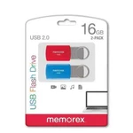 Memorex Usb 16GB Flash 2.0 Memory Stick Pendrive Thumb 2PK. Fixed Price $12.90.