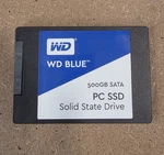 Blue 500GB Ssd 2.5" Sata Fast Boot Drive Clean & Tested WDS500G1B0A. Fixed Price $45.00.