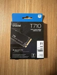 New Crucial T710 2TB GEN5 Nvme Ssd (14,500 Mb/s) - SM2508 Efficient Cool Run. Fixed Price $379.99.