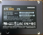 Samsung 870 Qvo V-nand Internal Ssd Sata 2.5 2TB MZ-77Q2T0. Fixed Price $160.00.