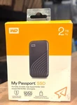 New My Passport 2TB Portable External Ssd Blue WDBAGF0020BBL-WESN. Fixed Price $238.00.