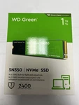 Wd Green SN350 1TB Nvme Pcie M.2 2280 *sealed*. Fixed Price $120.00.