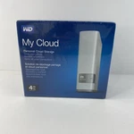 Sealed Western Digital My Cloud 4TB WDBCTL0040HWT-NESN White Nib Nas. Fixed Price $219.97.