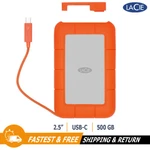 Lacie Rugged Thunderbolt External Hard Drive 500GB Ssd Usb 3.0 LAC9000491 Orange. Fixed Price $139.99.