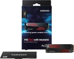 Samsung 990 Pro Heatsink 1TB Pcie Gen 4X4 Nvme M.2 2280 7450 Mb/s MZ-V9P1T0CW. Fixed Price $370.00.