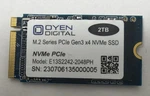 2TB Nvme M.2 Ssd Oyen Digital Pcie GEN3 X4 Solid State Drive 2280. Fixed Price $199.00.