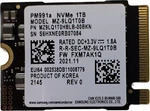 Samsung PM991A Pcie Nvme M.2 2230 1TB Solid State Drive MZ9LQ1T0HBLB. Fixed Price $249.95.