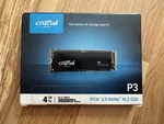 Crucial 4TB Pcle 3.0 Nvme M.2 2280 Internal (CT4000P3SSD8) - New Open Box. Fixed Price $380.00.