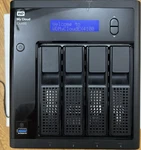 Wd My Cloud EX4100 4-BAY Nas Diskless Network Storage W/ Trays Power Tested. Fixed Price $329.95.