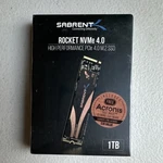 New Sabrent Rocket Nvme 4.0 High Performance Pcie M.2 Internal Ssd 1TB. Fixed Price $156.88.