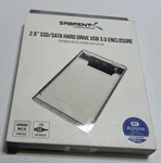 Sabrent Clear 2.5" Ssd/ Sata Hard Drive Usb 3.0 Tool Free-open Box. Fixed Price $13.99.