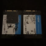 Crucial CT1000BX500SSD1 1000GB (2) 2.5" Sata 6GB/S Internal Black Lot. Fixed Price $150.00.