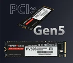 Patriot PV593 1TB 2TB 4TB M.2 2280 Pcie GEN5 Nvme DDR4 Dram Cache Internal Ssd. Fixed Price $194.99.