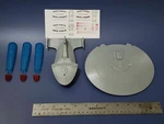 1/2500 Scale Agt Galaxy-x Starship W/ Decals! Trek 3D Printed Resin Model. Fixed Price $80.00.
