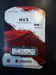 Kingston NV3 M.2 2280 500GB 4.0 Nvme Internal Solid State Drive Ssd New Sealed. Fixed Price $99.99.