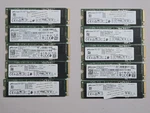 Lot Of 10 Micron 256GB 2280 Nvme Ssd's. Tested Perfect. 70% 79% Health.. Fixed Price $200.00.