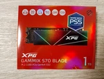 New Xpg Gammix S70 Blade M.2 2280 1TB Pcie 4X4 Ssd Dram Cache /PS5 7400/6800MB/S. Fixed Price $199.99.