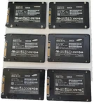Lot Of 6 Samsung 850/750 Evo MZ-750500/MZ-75E500 500GB 2.5" Sata Ssd. Fixed Price $359.99.